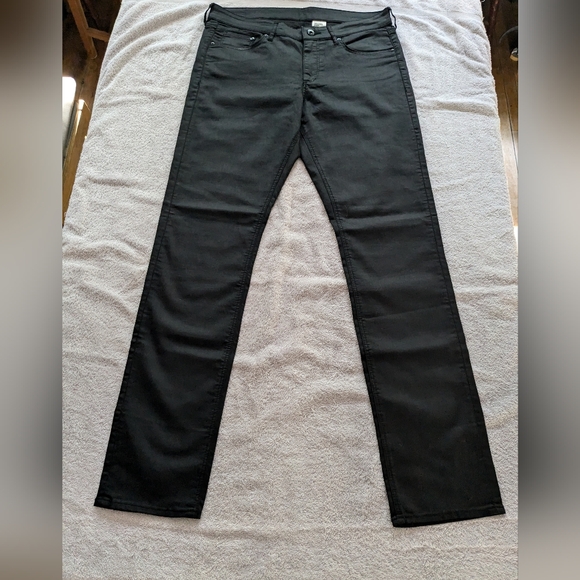 Vintage 2000's, H&M, dark black, a bit strechy, skinny jeans. - Picture 1 of 9